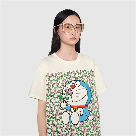 gucci doraemon t shirt|gucci doraemon sweater.